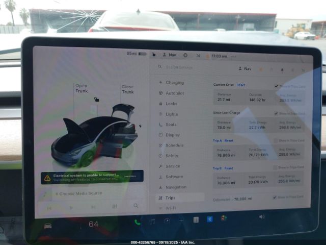 2022 TESLA MODEL 3 5YJ3E1EBXNF201668 Photo 6