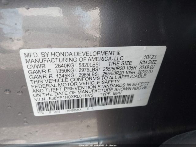 2024 ACURA MDX 5J8YE1H0XRL011972 Photo 8
