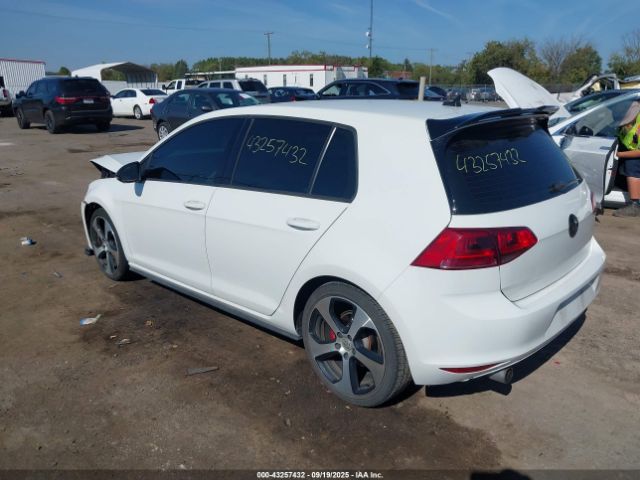 2017 VOLKSWAGEN GOLF GTI 3VW4T7AU9HM029022 Photo 2