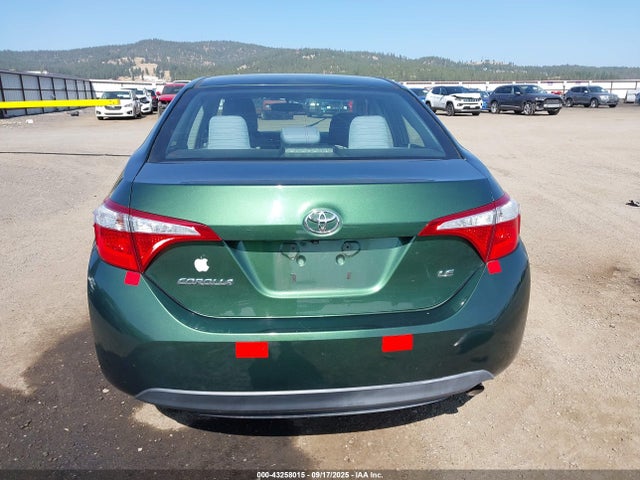 2T1BURHE0GC561378 Toyota COROLLA LE