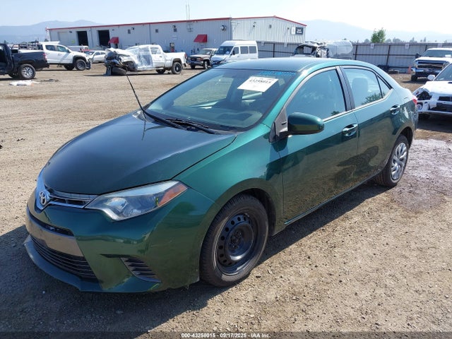 2T1BURHE0GC561378 Toyota COROLLA LE