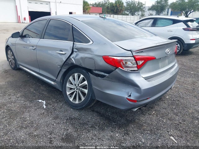 43258586 :رقم المزاد ، 5NPE34AF0GH300903 vin ، 2016 Hyundai Sonata Sport مزاد بيع