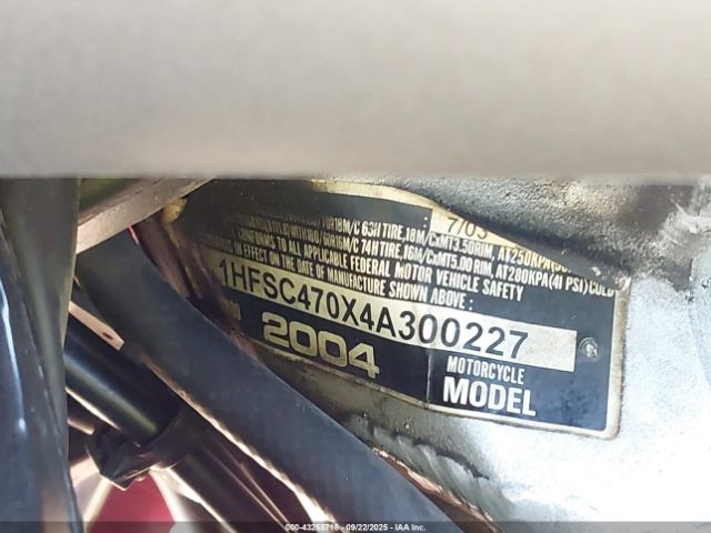 2004 HONDA GL1800 1HFSC470X4A300227 Photo 9