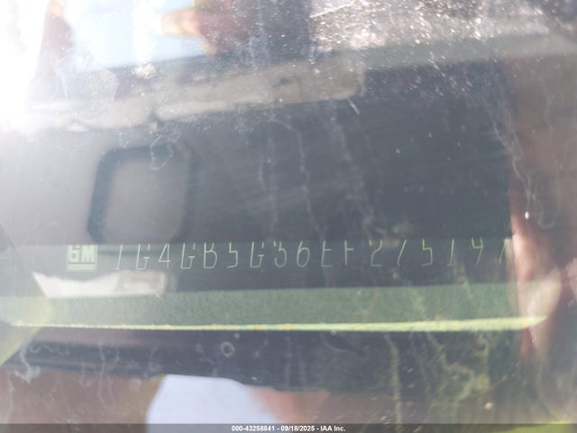 1G4GB5G36EF275197 Buick lfx