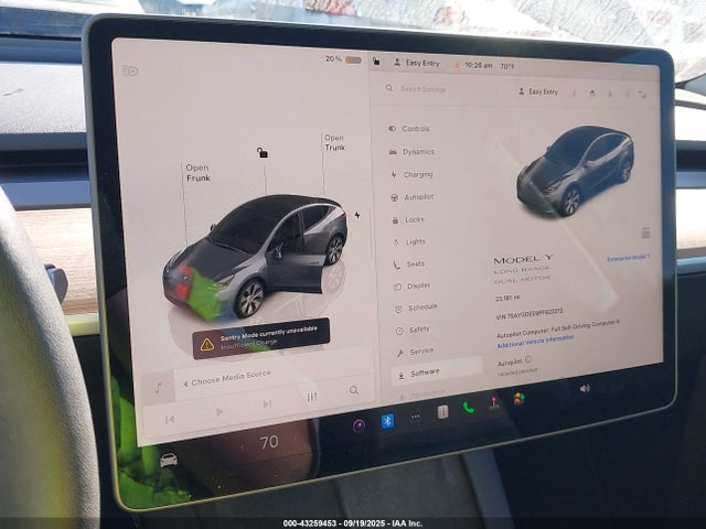 7SAYGDEE9PF922212 Tesla Model Y