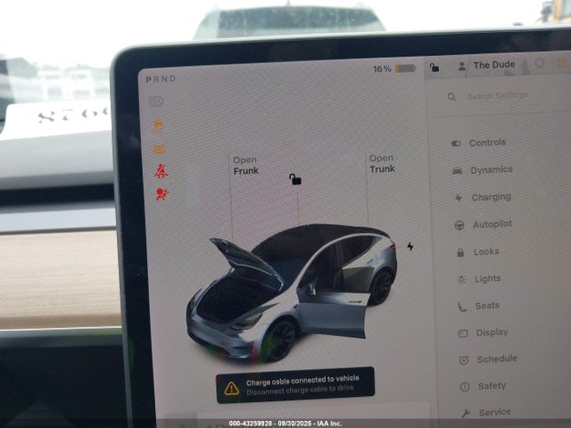 2021 TESLA MODEL Y 5YJYGAEE0MF299151 Photo 6