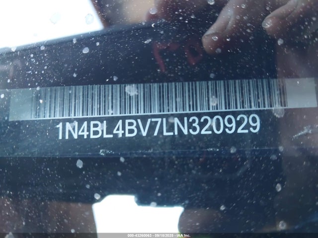 Nissan Altima 2020 1N4BL4BV7LN320929 Image 9