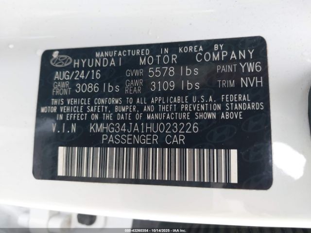 2017 GENESIS G90 KMHG34JA1HU023226 Photo 8