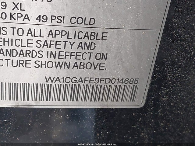 2015 AUDI Q7 WA1CGAFE9FD014685 Photo 8