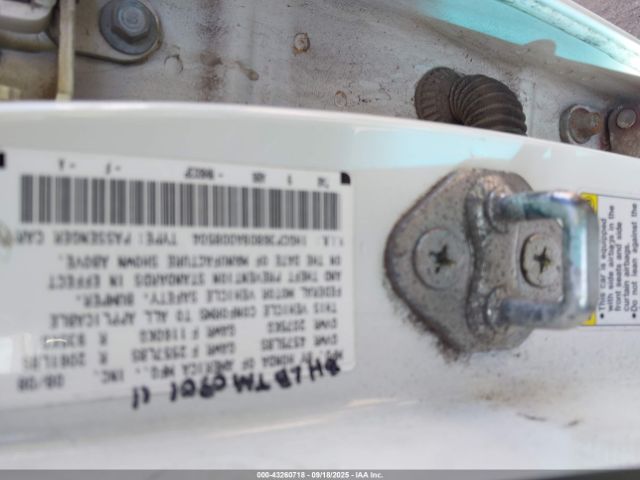 2009 HONDA ACCORD SDN 1HGCP36809A008504 Photo 8