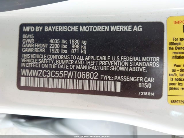 WMWZC3C55FWT06802 Mini Countryman
