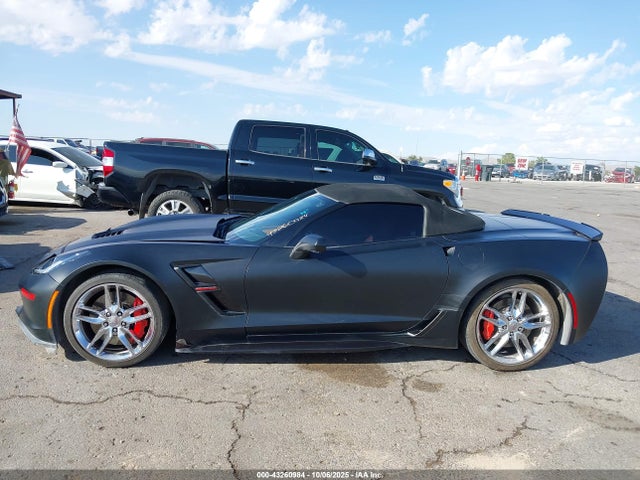 2017 Chevrolet Corvette Grand Sport მანქანა იყიდება აუქციონზე, vin: 1G1Y13D71H5111625, აუქციონის ნომერი: 43260984