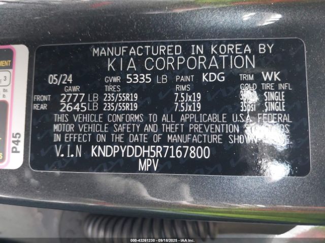2024 KIA SPORTAGE PLUG-IN HYBRID KNDPYDDH5R7167800 Photo 8