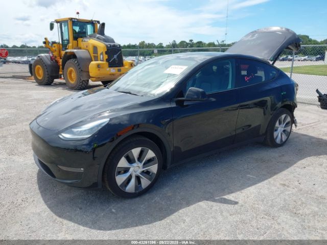 2021 TESLA MODEL Y 5YJYGAEE8MF207493 Photo 1