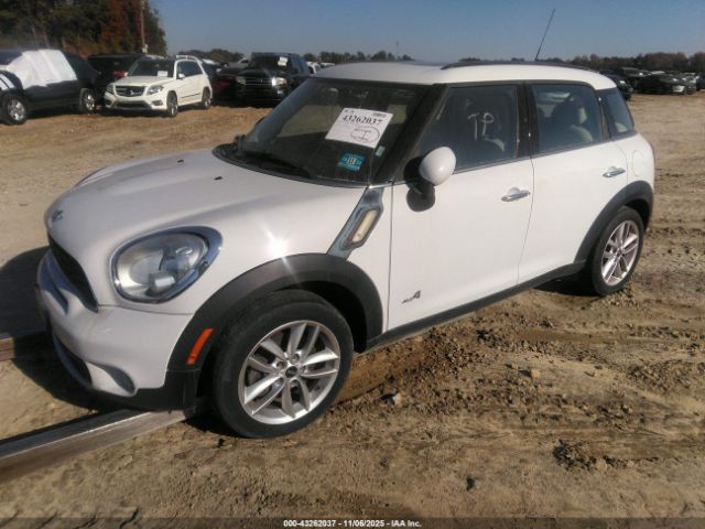 2012 MINI COOPER S COUNTRYMAN WMWZC5C50CWL58328 Photo 1