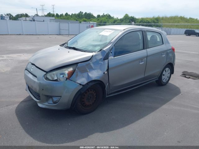 2015 MITSUBISHI MIRAGE ML32A3HJ8FH039453 Photo 1