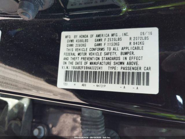 2017 ACURA TLX 19UUB2F59HA002041 Photo 8