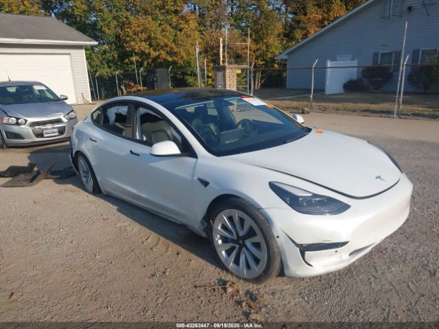 2022 TESLA MODEL 3 5YJ3E1EB5NF270753