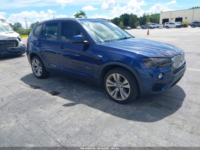2016 BMW X3 5UXWX9C5XG0D80025