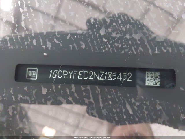 1GCPYFED2NZ185452 Chevrolet l84