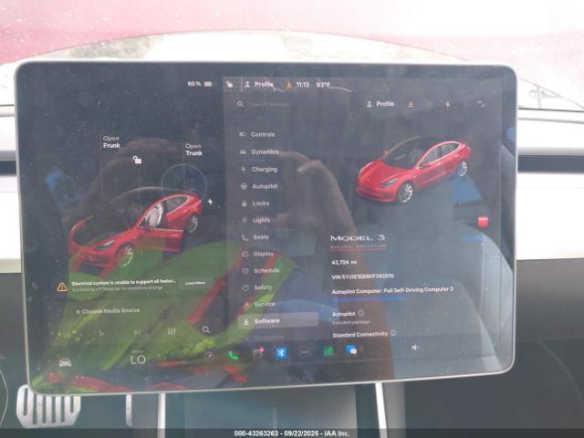 2019 TESLA MODEL 3 5YJ3E1EB8KF393510 Photo 6