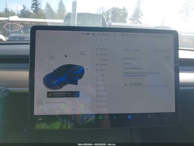 2022 TESLA MODEL 3 5YJ3E1EA5NF160213 Photo 6