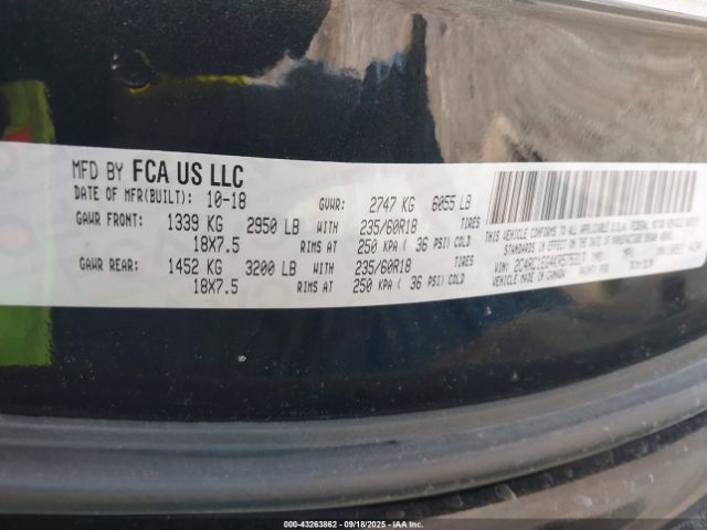 2019 CHRYSLER PACIFICA 2C4RC1EG4KR575317 Photo 8