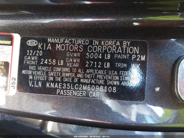 2021 KIA STINGER KNAE35LC2M6098108 Photo 8