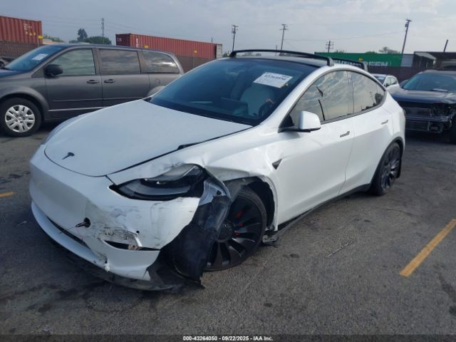 2022 TESLA MODEL Y 7SAYGDEF6NF538958 Photo 1