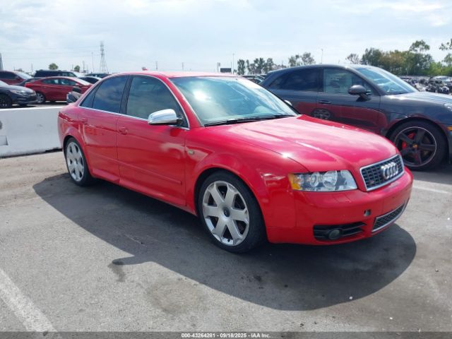 2004 AUDI S4 WAUPL68E64A099705