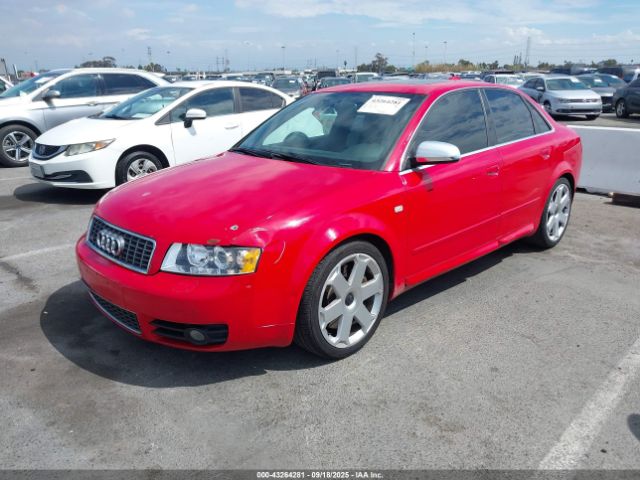 2004 AUDI S4 WAUPL68E64A099705 Photo 1