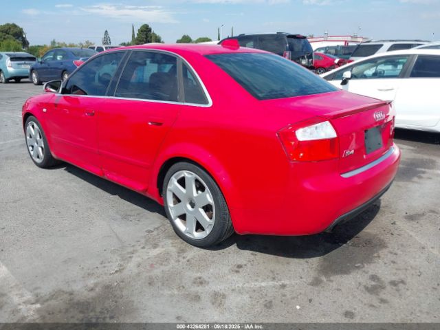 2004 AUDI S4 WAUPL68E64A099705 Photo 2