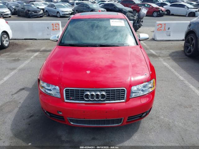 2004 AUDI S4 WAUPL68E64A099705 Photo 5