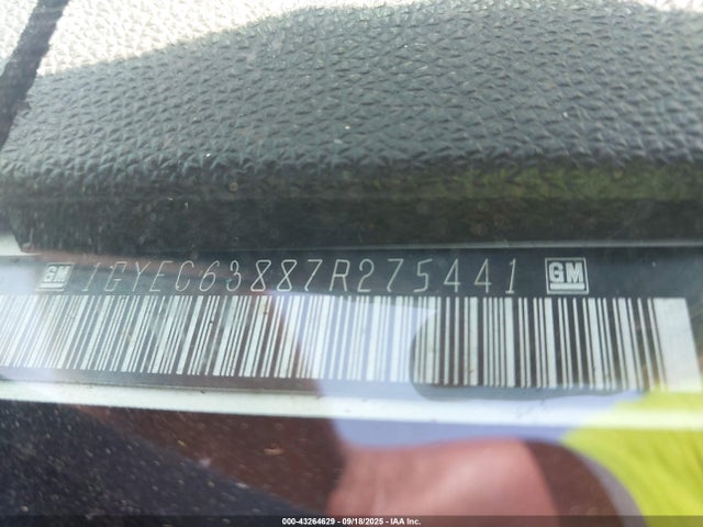 2007 CADILLAC ESCALADE 1GYEC63887R275441 Photo 8