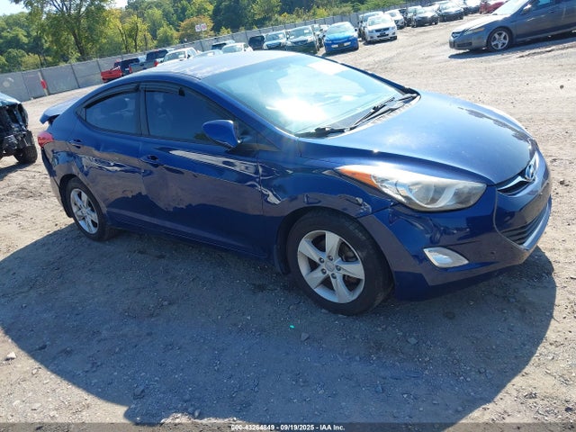 2013 Hyundai Elantra Gls მანქანა იყიდება აუქციონზე, vin: KMHDH4AE9DU548925, აუქციონის ნომერი: 43264849