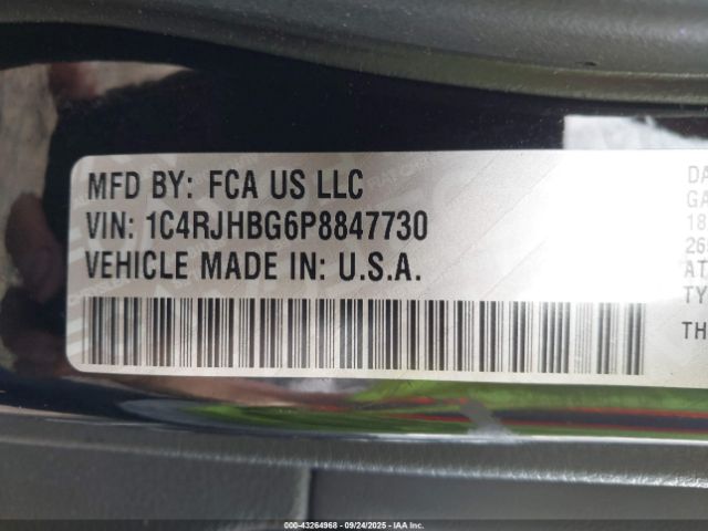 2023 JEEP GRAND CHEROKEE 1C4RJHBG6P8847730 Photo 8