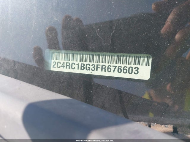 Chrysler Town and Country 2015 2C4RC1BG3FR676603 Image 9