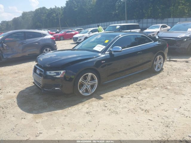 2014 AUDI S5 WAUCGAFR7EA067066 Photo 1