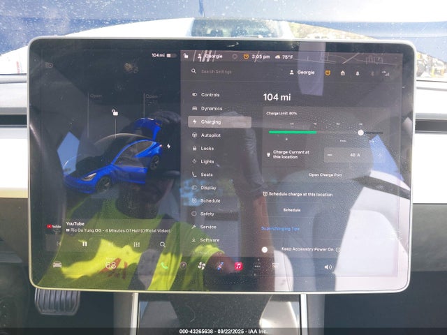 Продаж на аукціоні авто 2018 Tesla Model 3 Long Range/performance, vin: 5YJ3E1EB0JF096570, номер лоту: 43265638