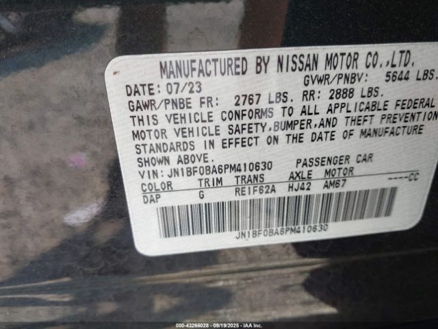 2023 NISSAN ARIYA JN1BF0BA6PM410630 Photo 8