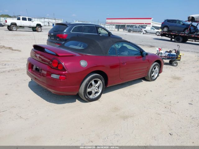 2001 MITSUBISHI ECLIPSE SPYDER 4A3AE35G31E002887 Photo 3
