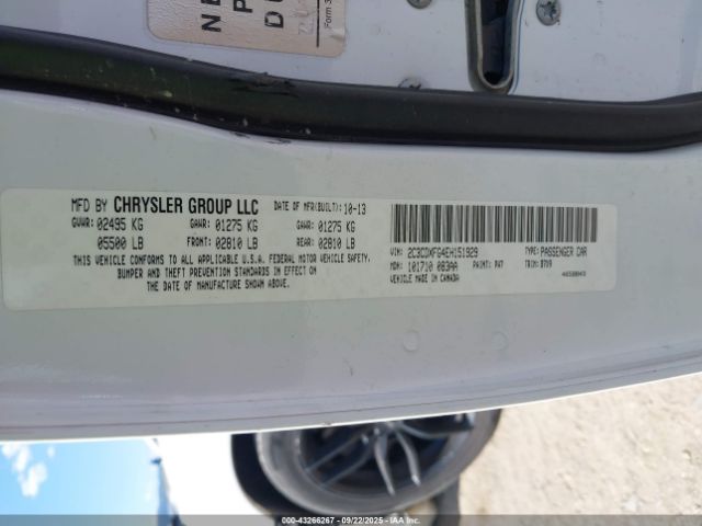 2014 DODGE CHARGER 2C3CDXFG4EH151929 Photo 8