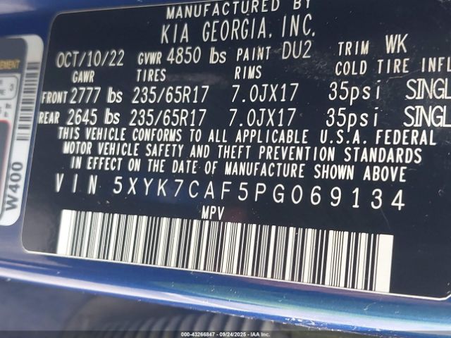 2023 KIA SPORTAGE 5XYK7CAF5PG069134 Photo 8