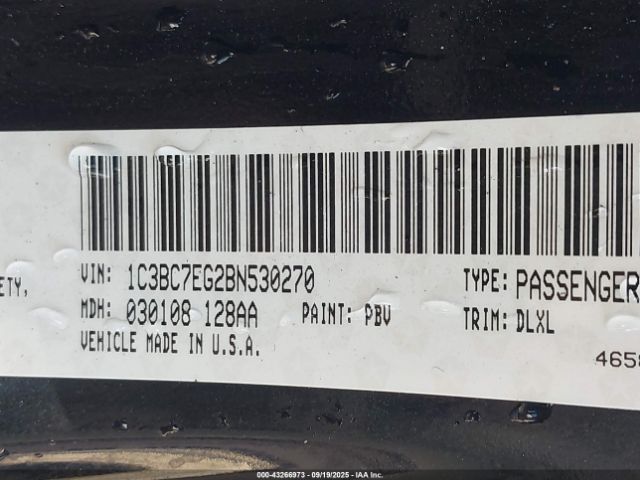 2011 CHRYSLER 200 1C3BC7EG2BN530270 Photo 8