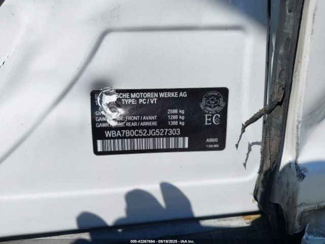 2018 BMW 750I WBA7B0C52JG527303 Photo 8