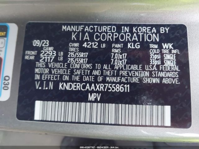 2024 KIA SELTOS KNDERCAAXR7558611 Photo 8