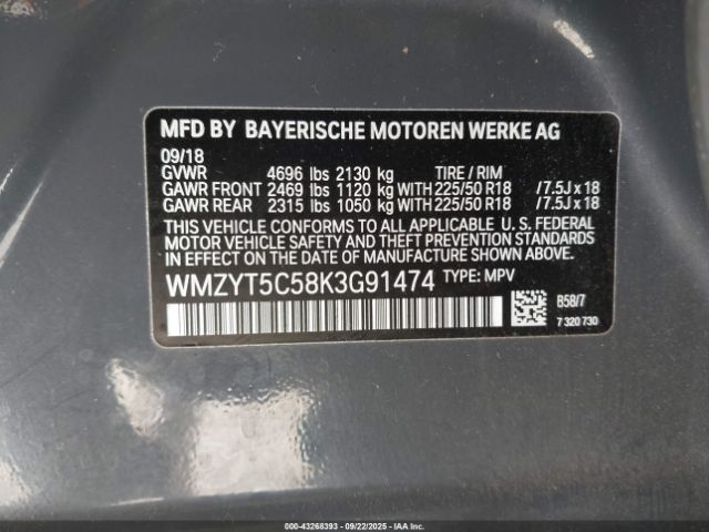 2019 MINI COUNTRYMAN WMZYT5C58K3G91474 Photo 8