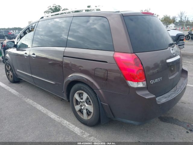 2007 NISSAN QUEST 5N1BV28U37N112121 Photo 2