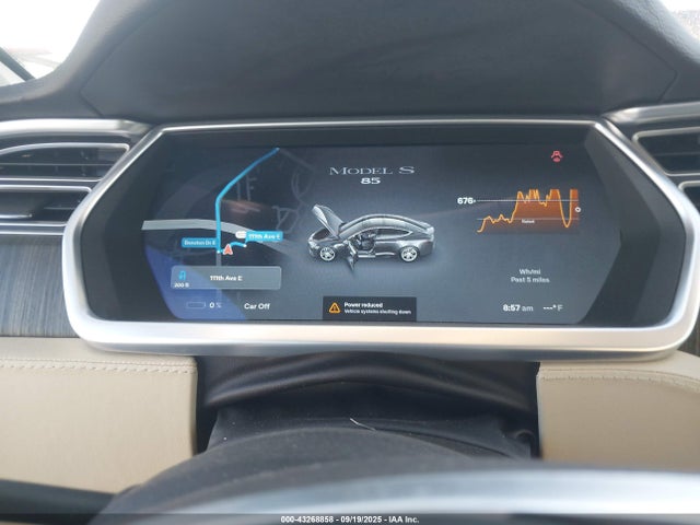 2013 TESLA MODEL S 5YJSA1CN7DFP15593 Photo 6