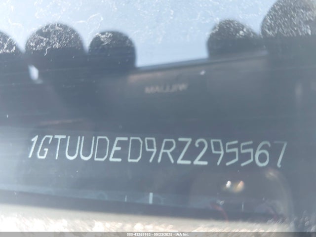 1GTUUDED9RZ295567 GMC l84